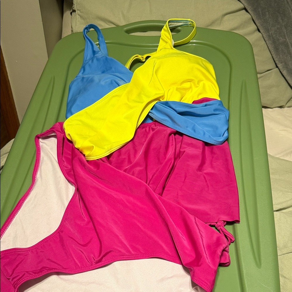 Colorful Swimsuit Set